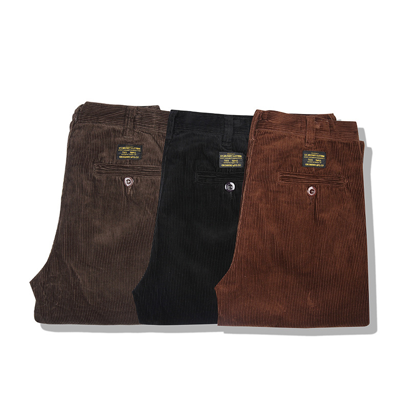 Corduroy Pant Warm - Ok1912 Thu Đông Ấm Sần Viền