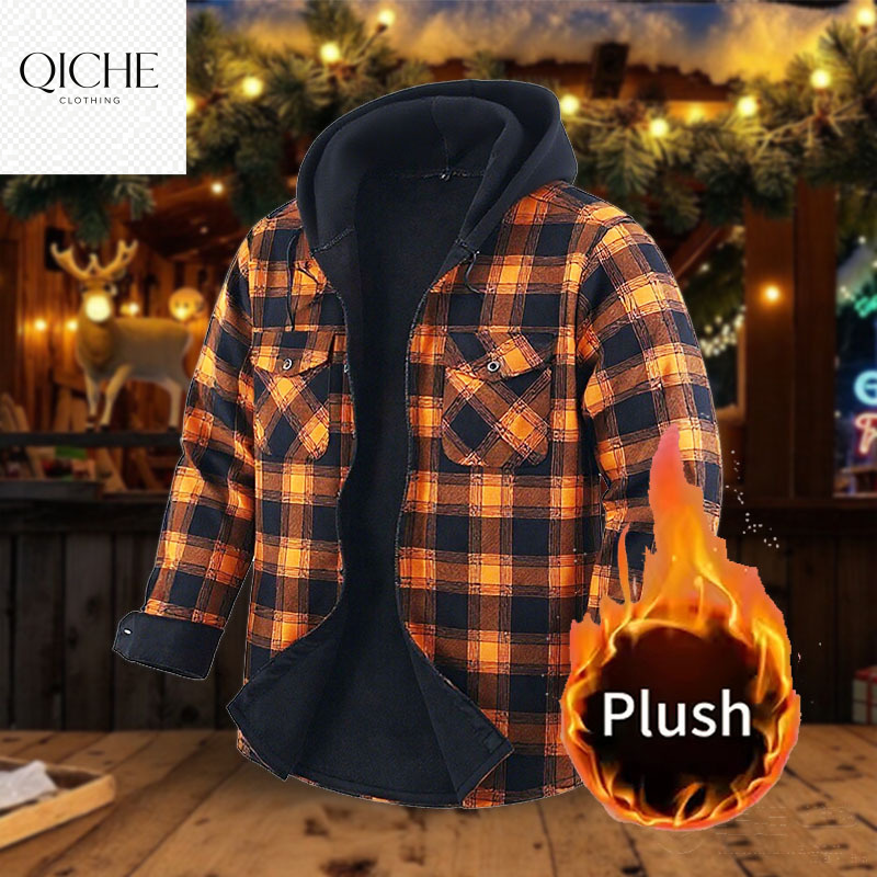 Flannel Shirt Lined - Áo sơ mi flannel dày lót