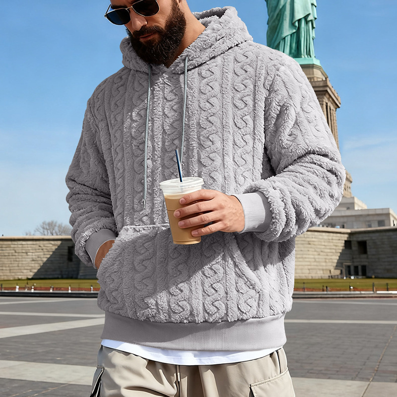 Men's Fleece Hoodie Winter War - đánh giá và giá Sherpa Hoodie Fleece