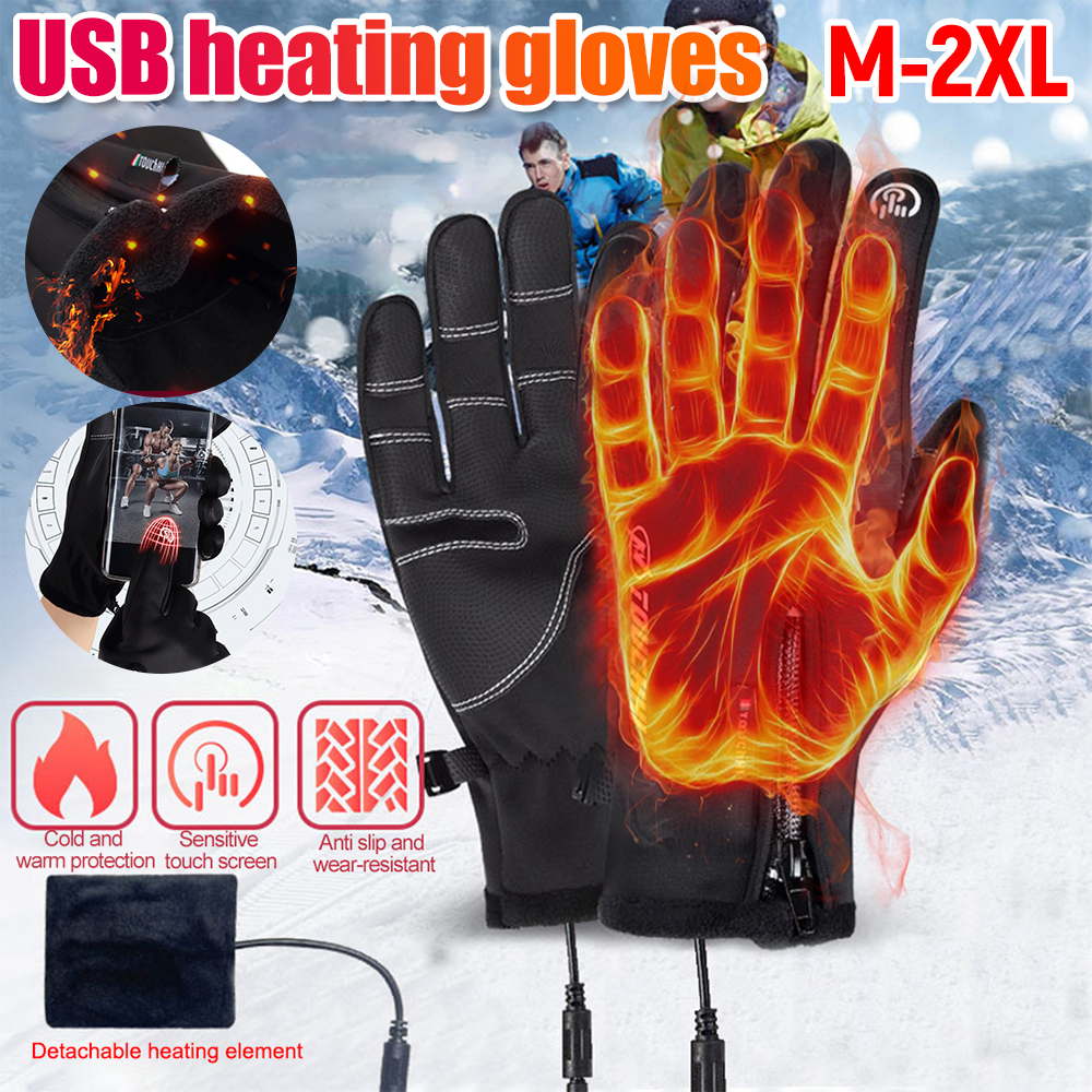 Winter Ski USB Heated Gloves T - đánh giá và giá Touch Screen Gloves