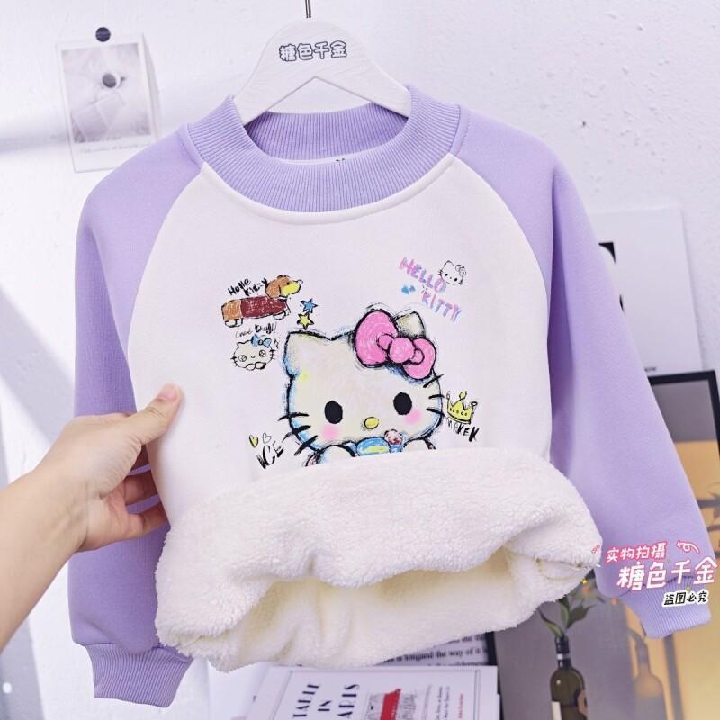 Sanrio Hello Kitty Girls Fleec - đánh giá và giá Sherpa Hoodie Fleece
