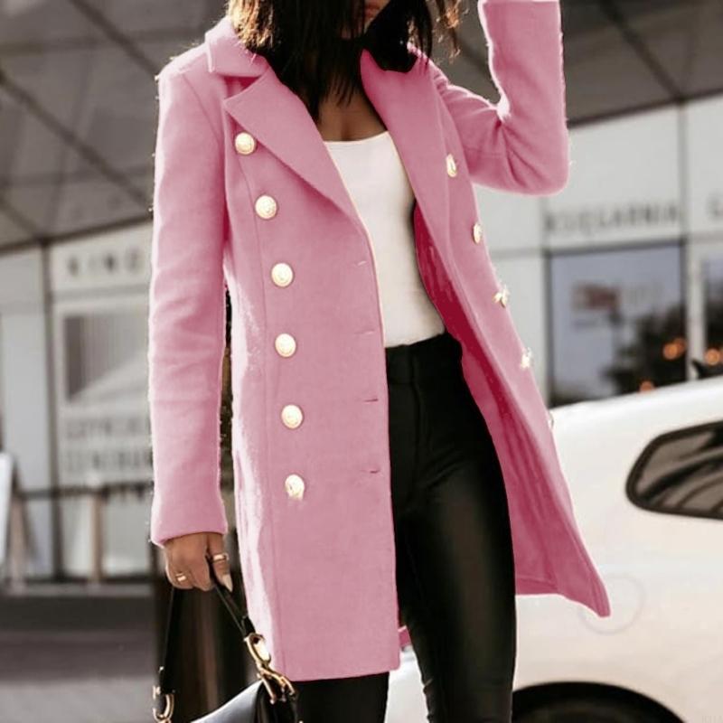 Áo khoác len nữ mùa thu đông 8 - đánh giá và giá Wool Coat Peacoat