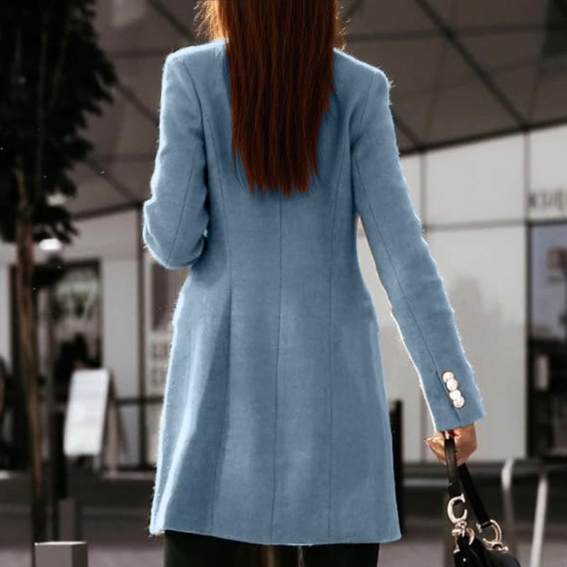 Áo khoác len nữ mùa thu đông 8 - đánh giá và giá Wool Coat Peacoat