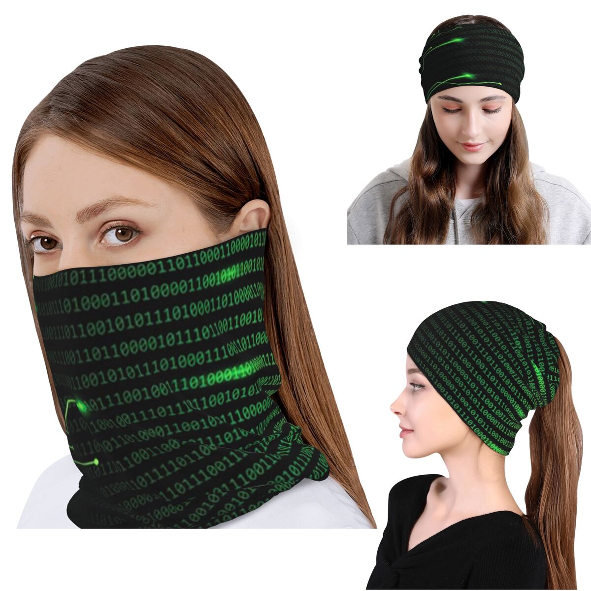 Binary Code Inside Throw Blank - đánh giá và giá Knit Beanie Hat Warm