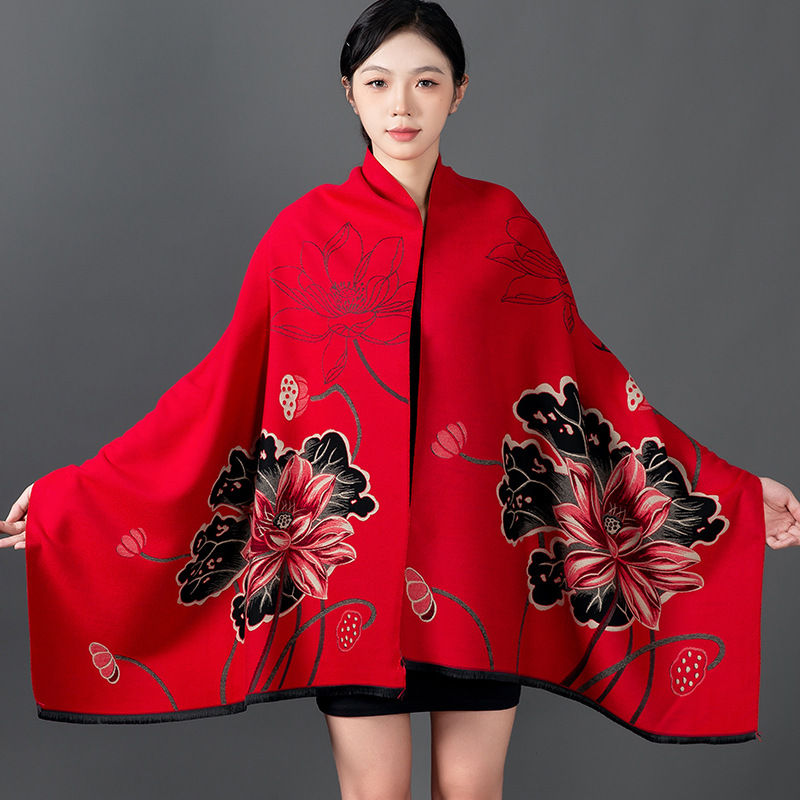 Women Winter Shawl Cashmere Sc - đánh giá và giá Cashmere Pashmina Wrap