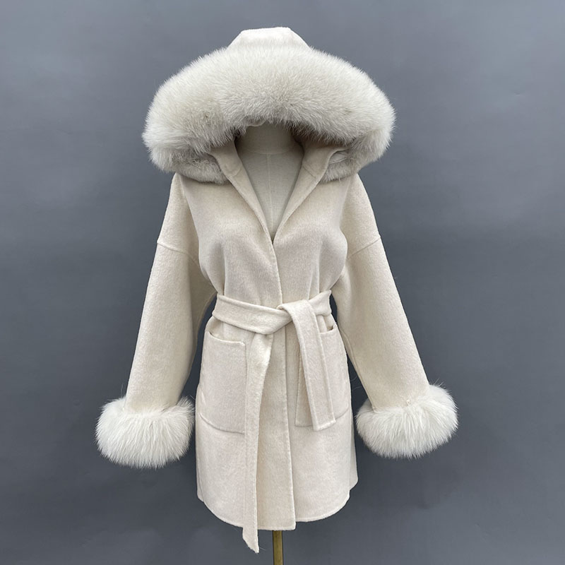 MISSJANEFUR Áo Khoác Len Thật  - đánh giá và giá Wool Coat Peacoat