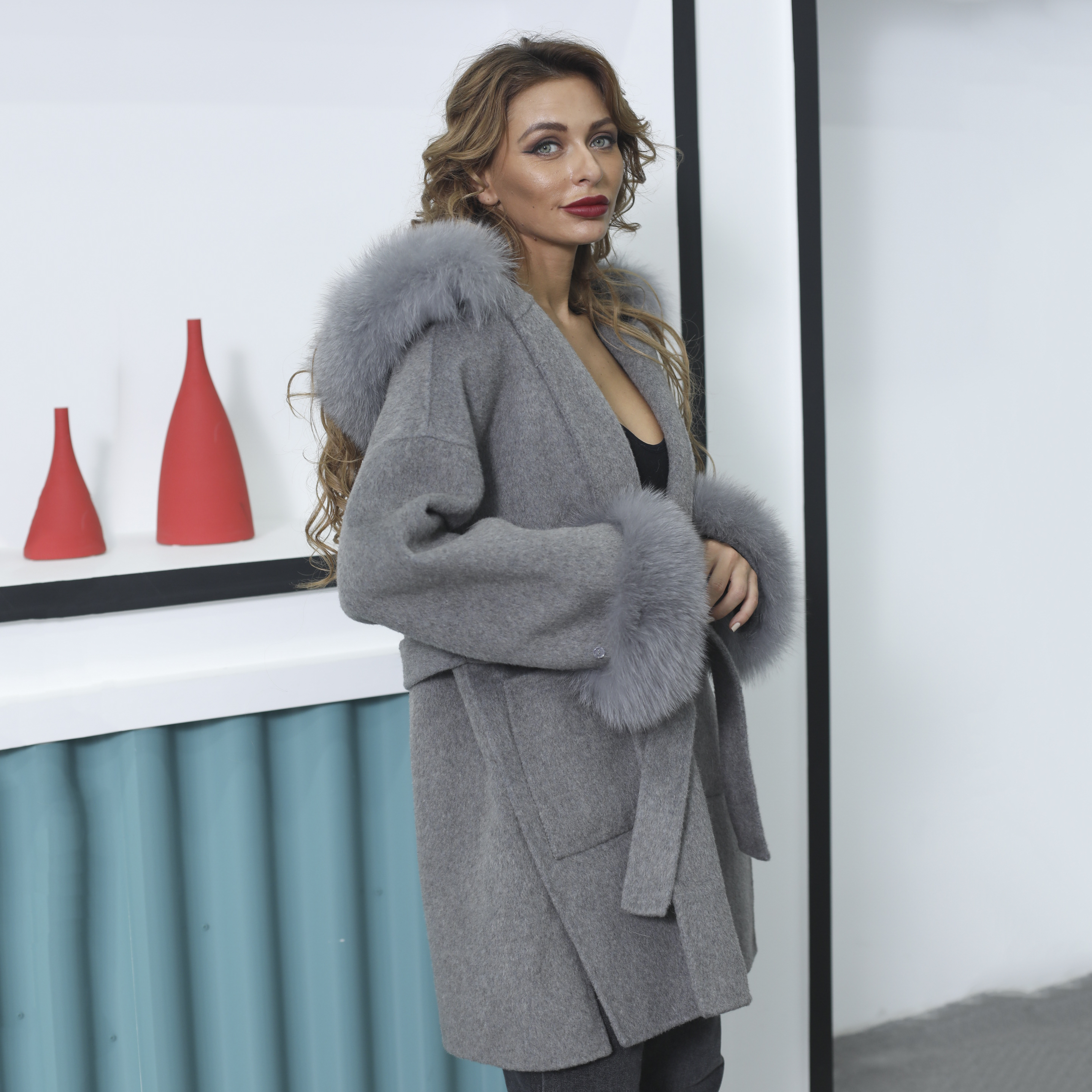 MISSJANEFUR Áo Khoác Len Thật  - đánh giá và giá Wool Coat Peacoat
