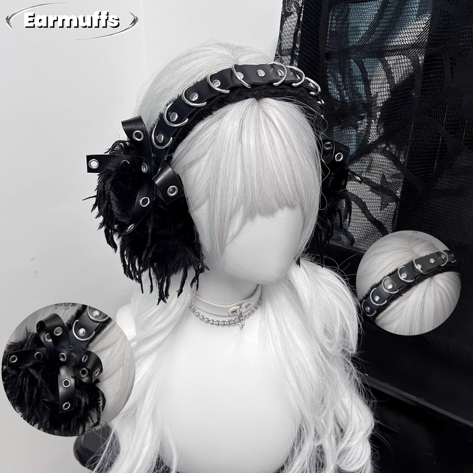 Japanese Earmuffs Dark Punk An - đánh giá và giá Earmuffs Foldable