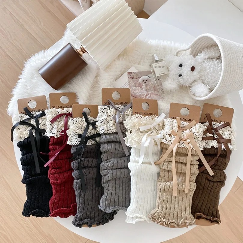 Leg Warmers Ankle Womens Bow W - đánh giá và giá Thermal Sock Wool