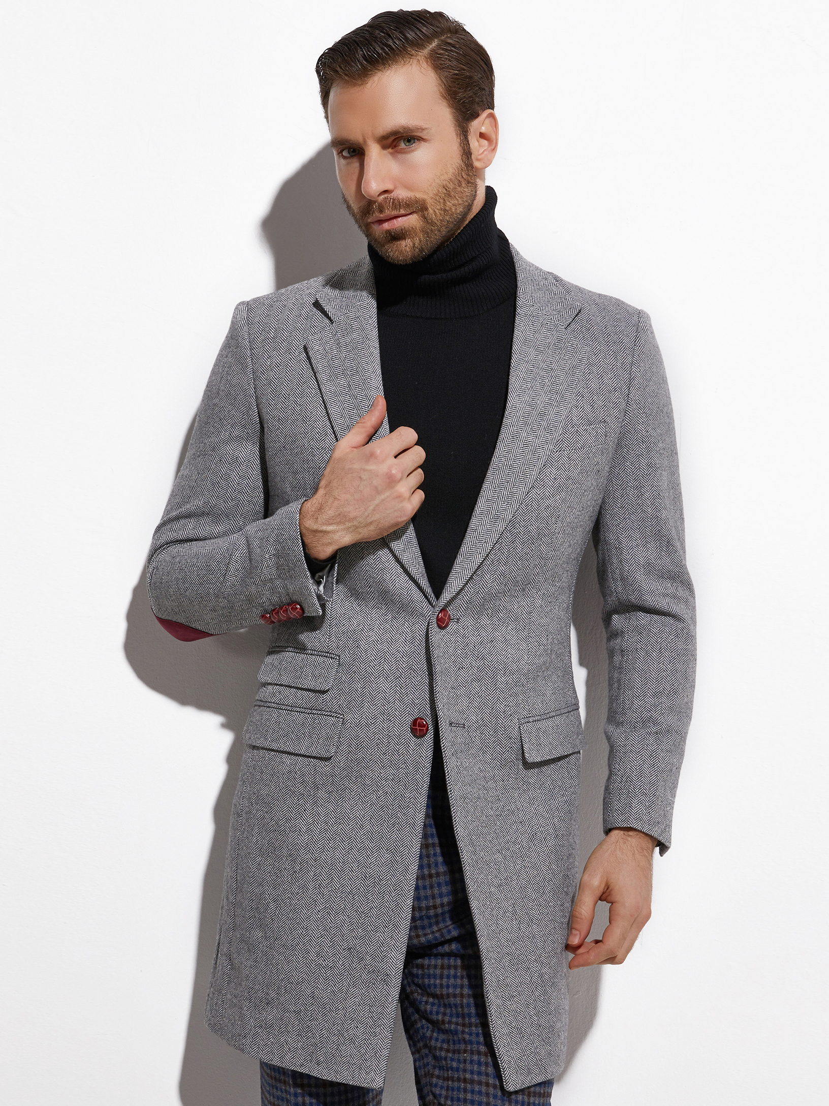 2026 Medium Length Spring Autu - đánh giá và giá Wool Coat Peacoat