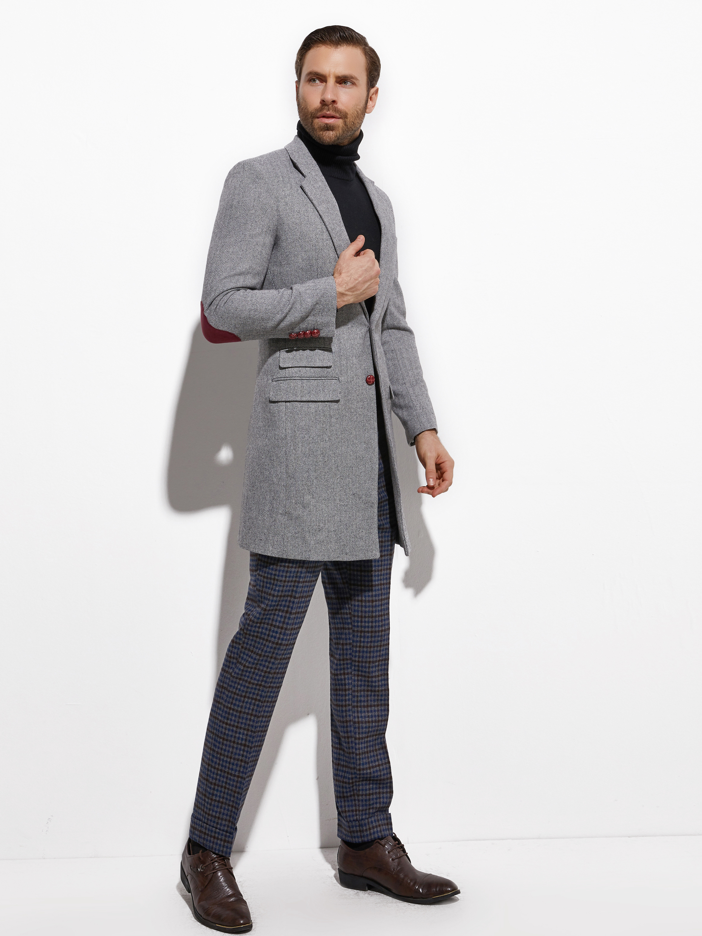2026 Medium Length Spring Autu - đánh giá và giá Wool Coat Peacoat