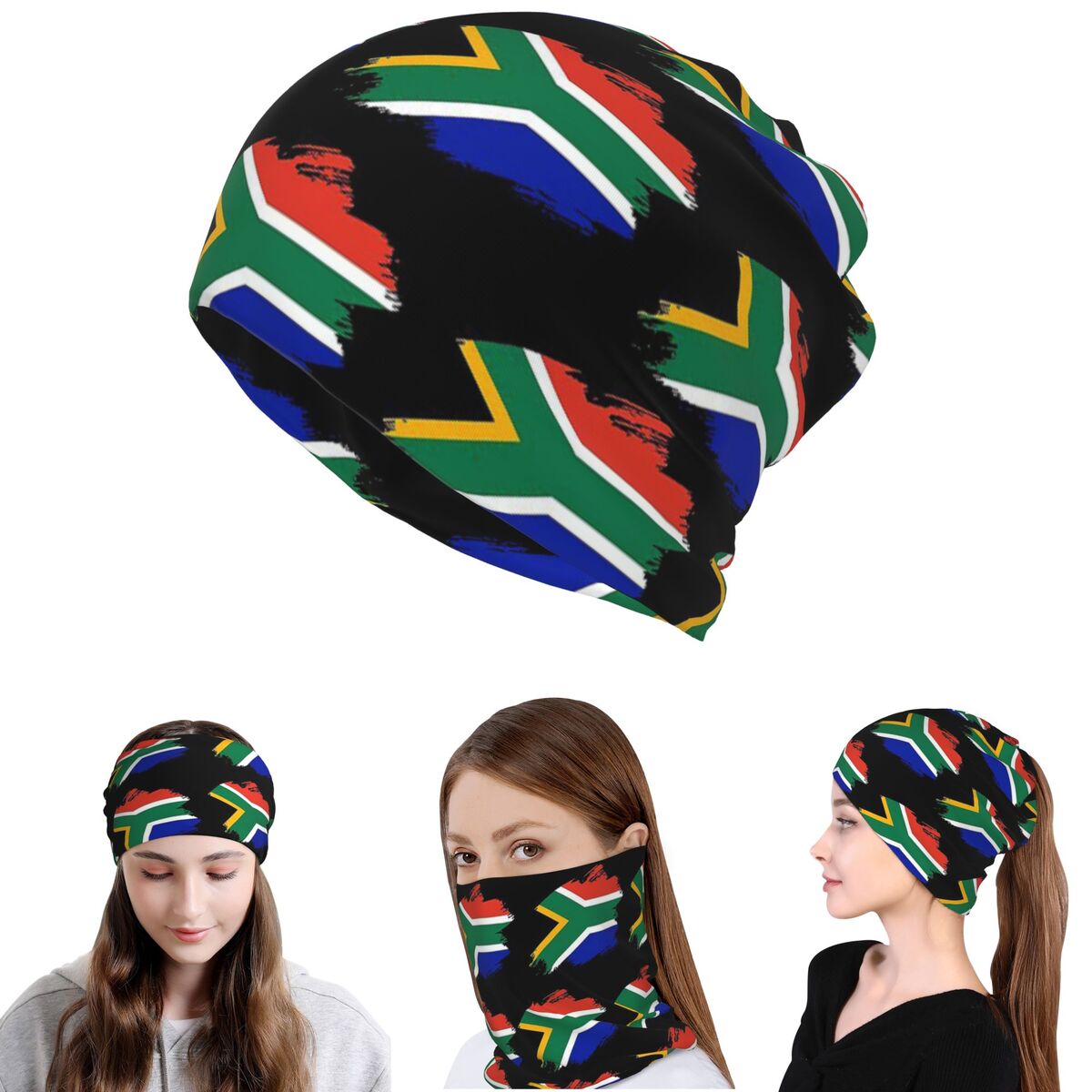South African Springboks Flag  - đánh giá và giá Knit Beanie Hat Warm