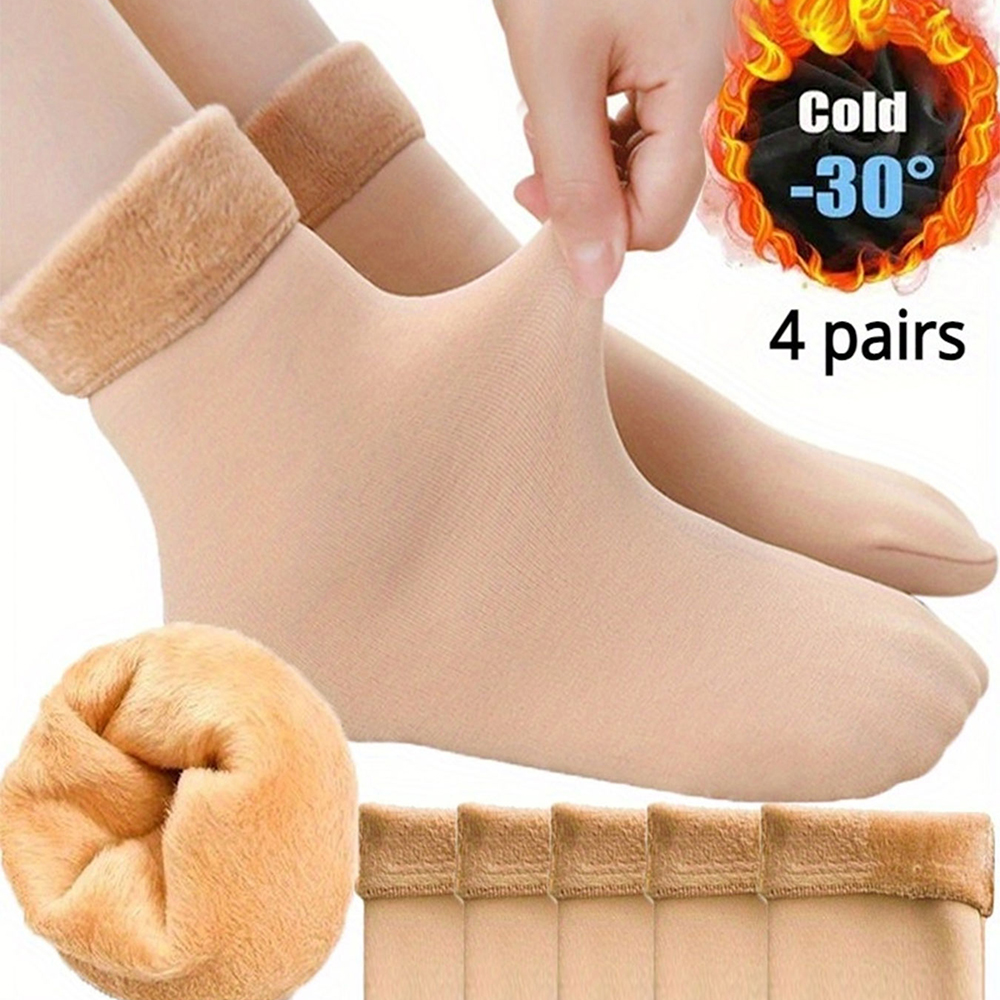 2/4 Pairs Winter Warm Thicken  - đánh giá và giá Thermal Sock Wool