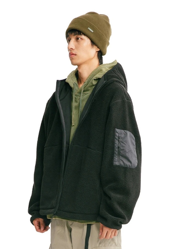 Mens Hoodie Autumn Winter Cott - đánh giá và giá Sherpa Hoodie Fleece