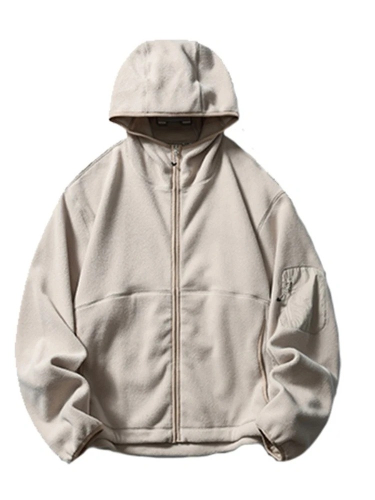 Mens Hoodie Autumn Winter Cott - đánh giá và giá Sherpa Hoodie Fleece