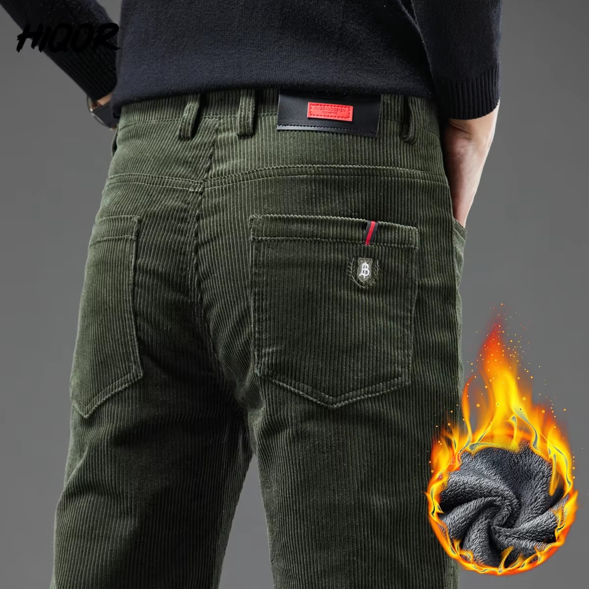 Men's Winter Corduroy Pants Th - đánh giá và giá Corduroy Pant Warm