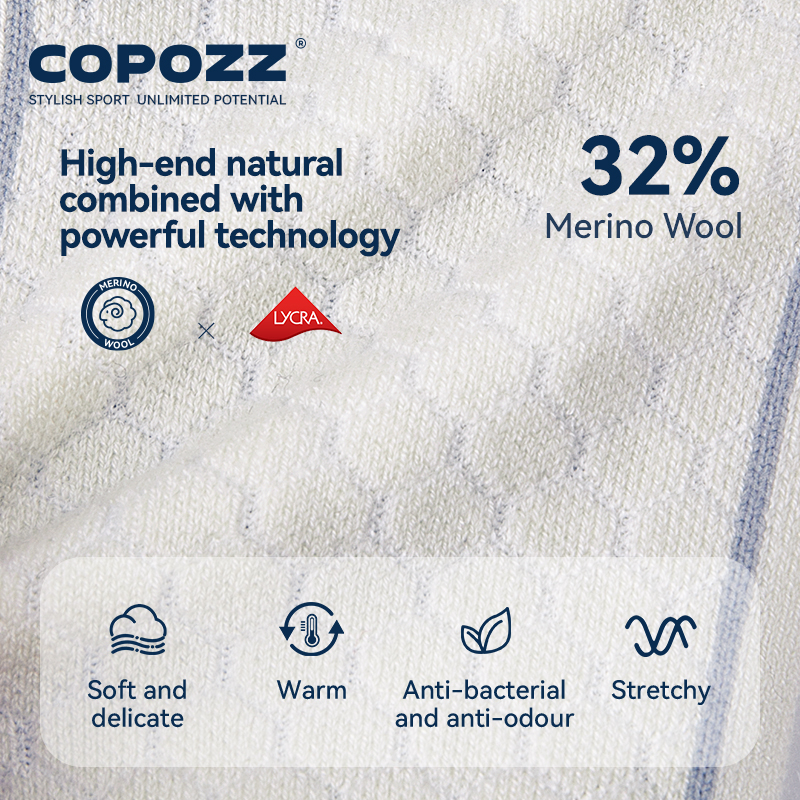 COPOZZ New Winter Ski Socks Me - đánh giá và giá Thermal Sock Wool