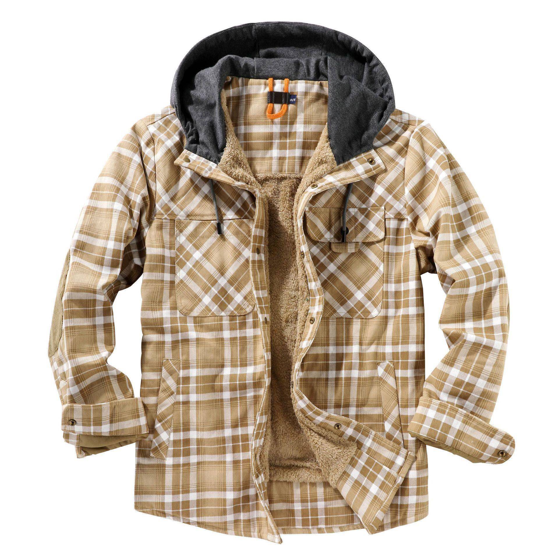 Men's Sherpa Lined Plaid Flann - đánh giá và giá Flannel Shirt Lined