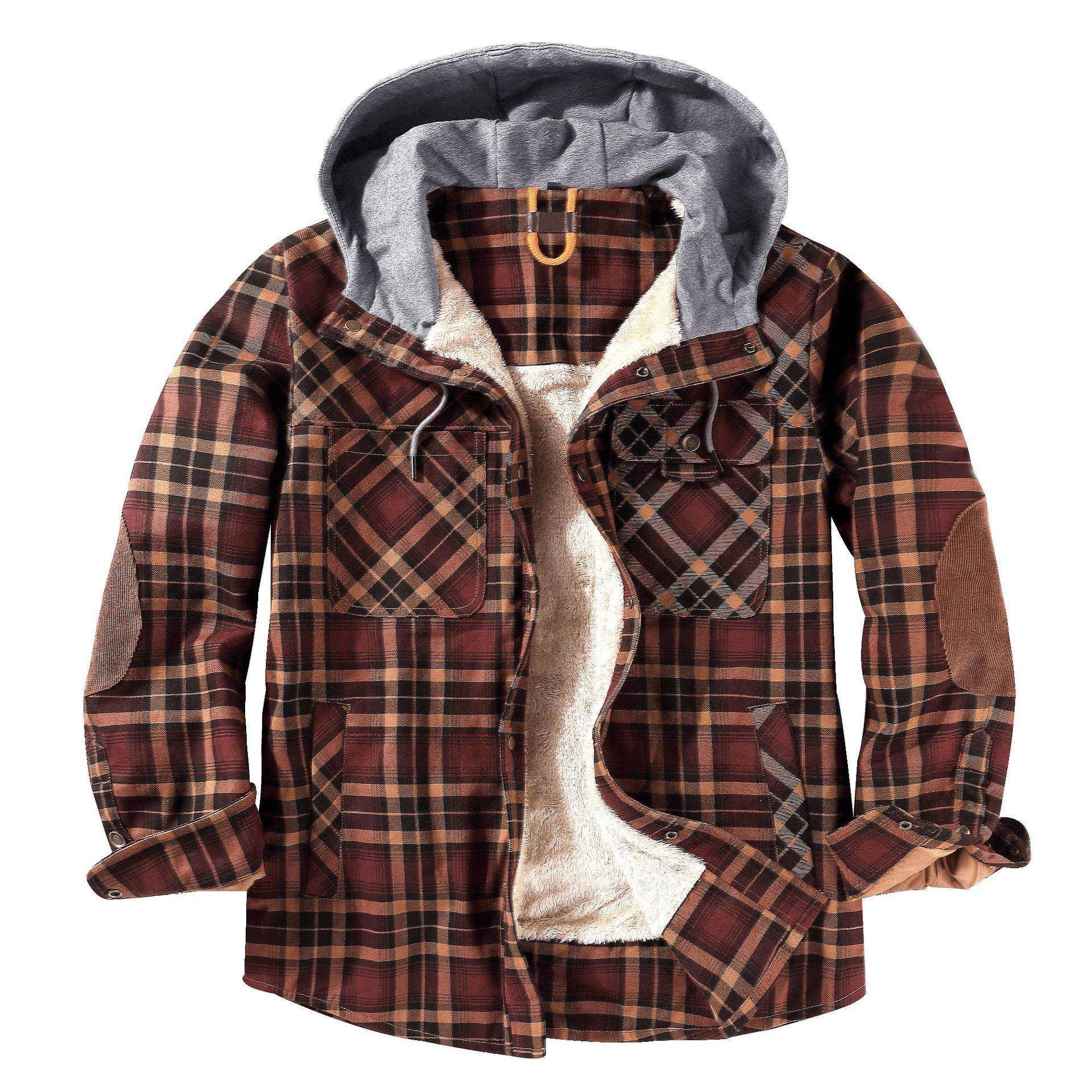 Men's Sherpa Lined Plaid Flann - đánh giá và giá Flannel Shirt Lined