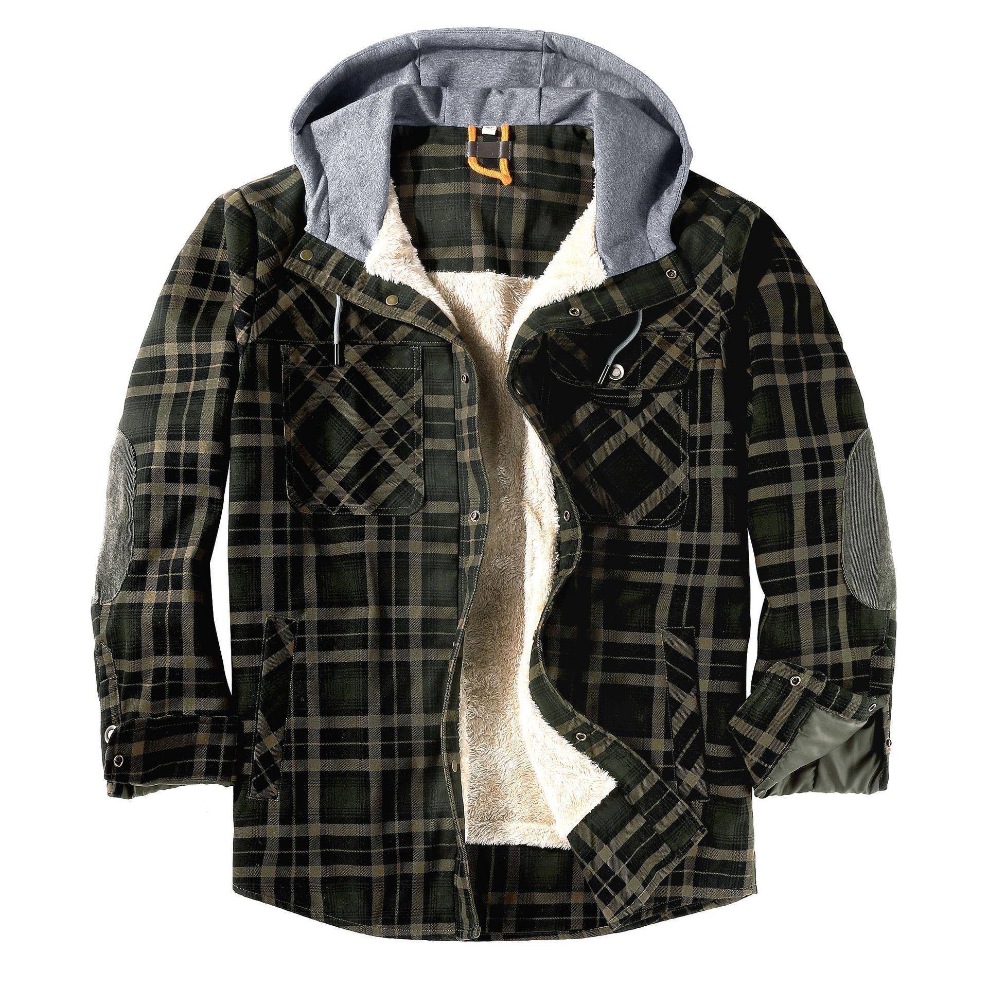 Men's Sherpa Lined Plaid Flann - đánh giá và giá Flannel Shirt Lined
