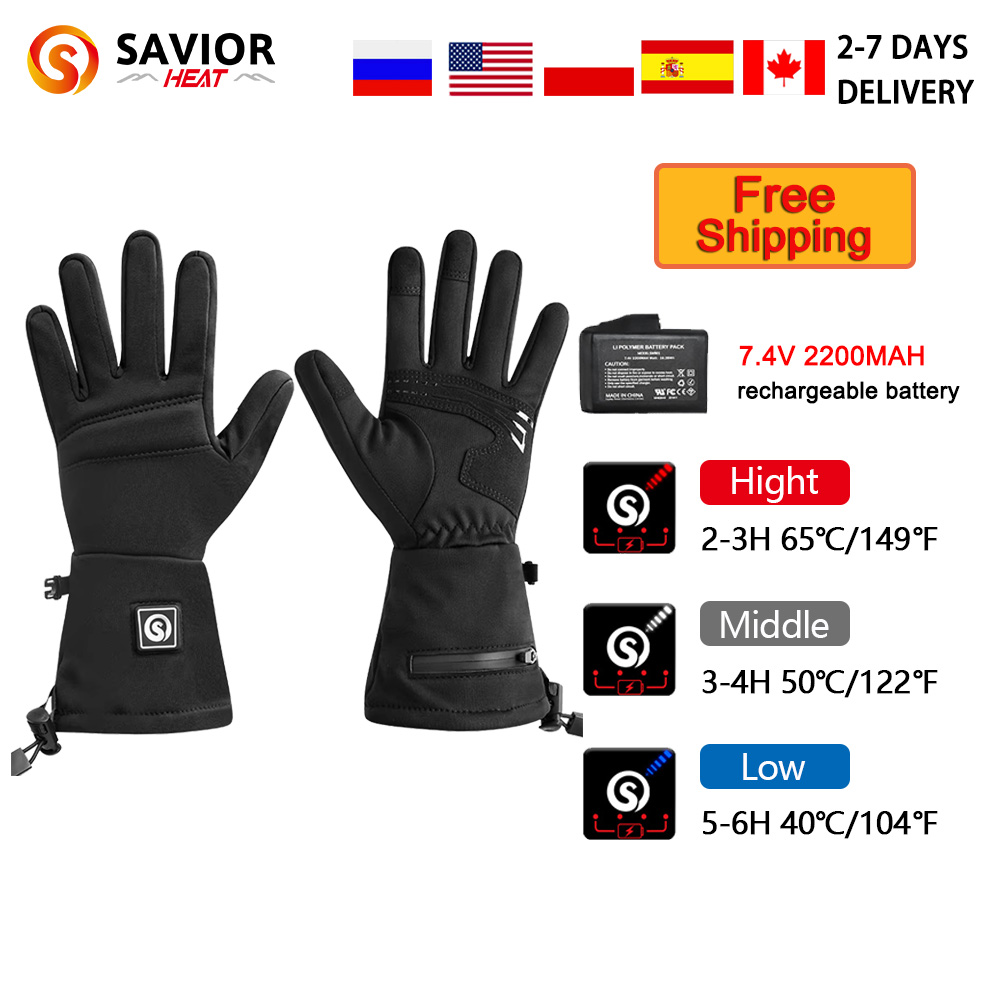 Snow Deer S18 Winter Heated Gl - đánh giá và giá Touch Screen Gloves