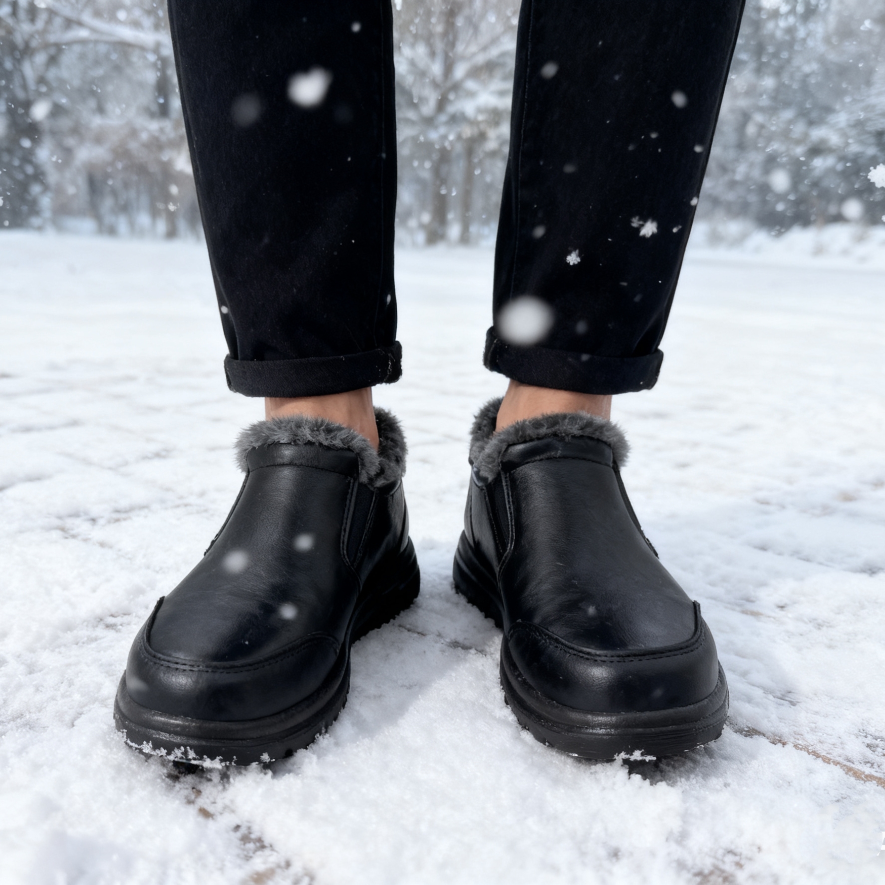 Men's Faux Fur Lined Winter An - đánh giá và giá Waterproof Winter Boot