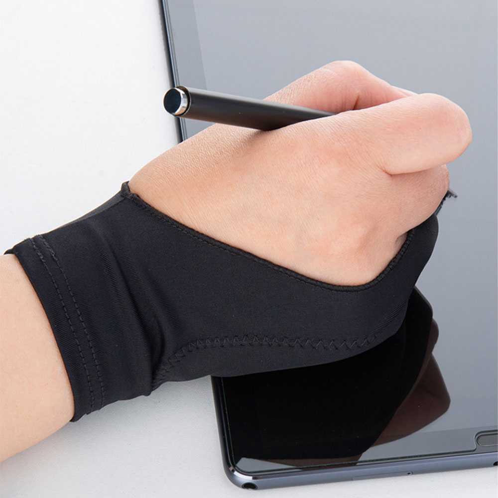 1PC Two-Finger Hand Painting G - đánh giá và giá Touch Screen Gloves