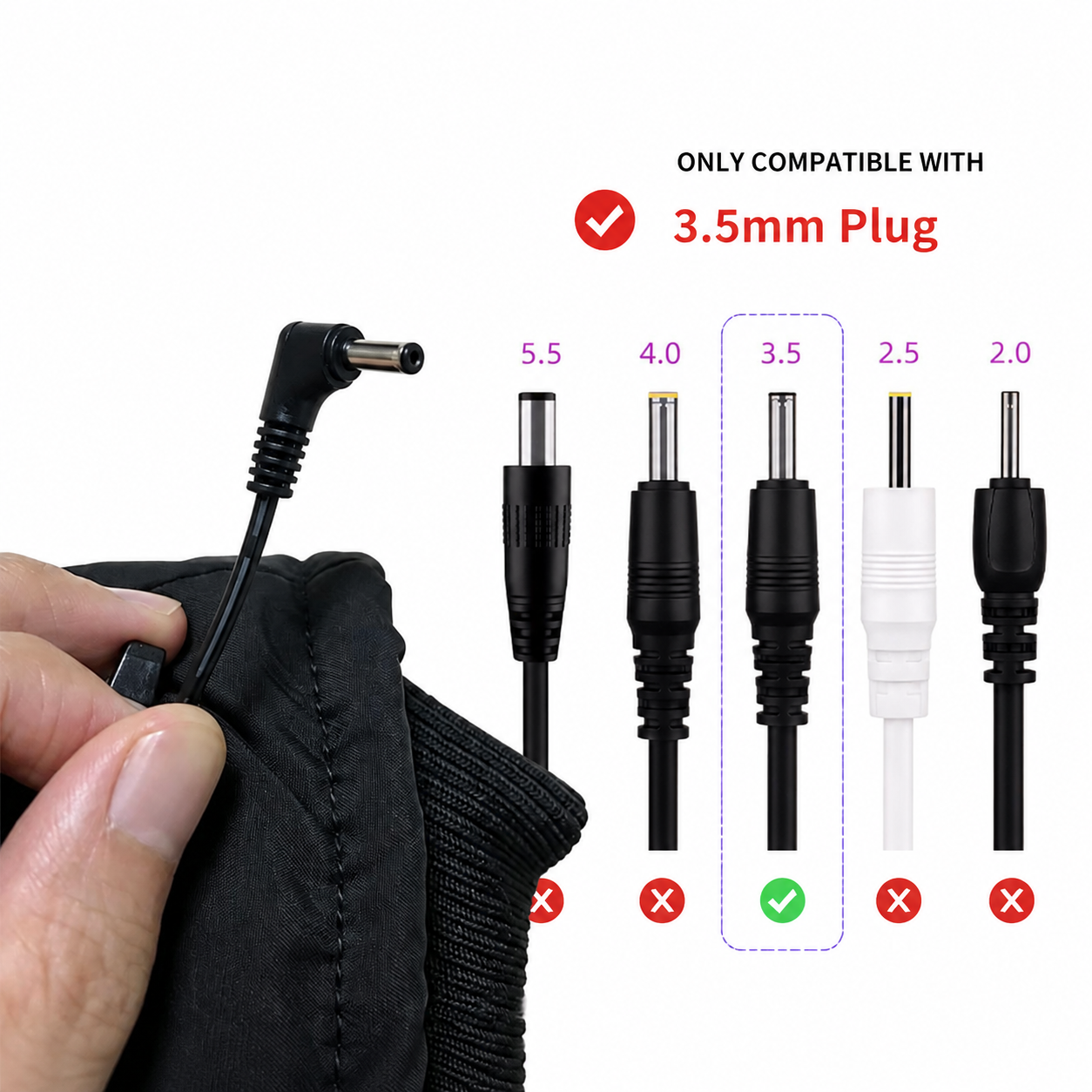 5V 5000mAh USB-C Rechargeable  - đánh giá và giá Heated Vest Battery