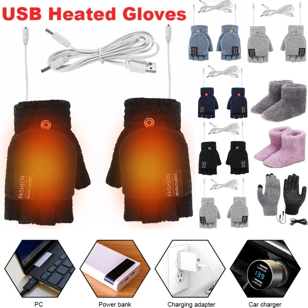 USB Electric Heated Gloves Win - đánh giá và giá Touch Screen Gloves