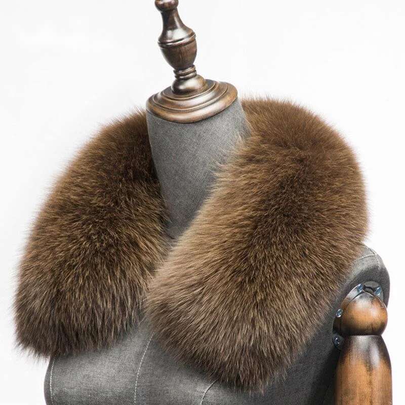 Winter Natural Fox Fur Scarf S - đánh giá và giá Shawl Wrap Winter
