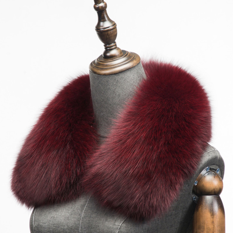 Winter Natural Fox Fur Scarf S - đánh giá và giá Shawl Wrap Winter
