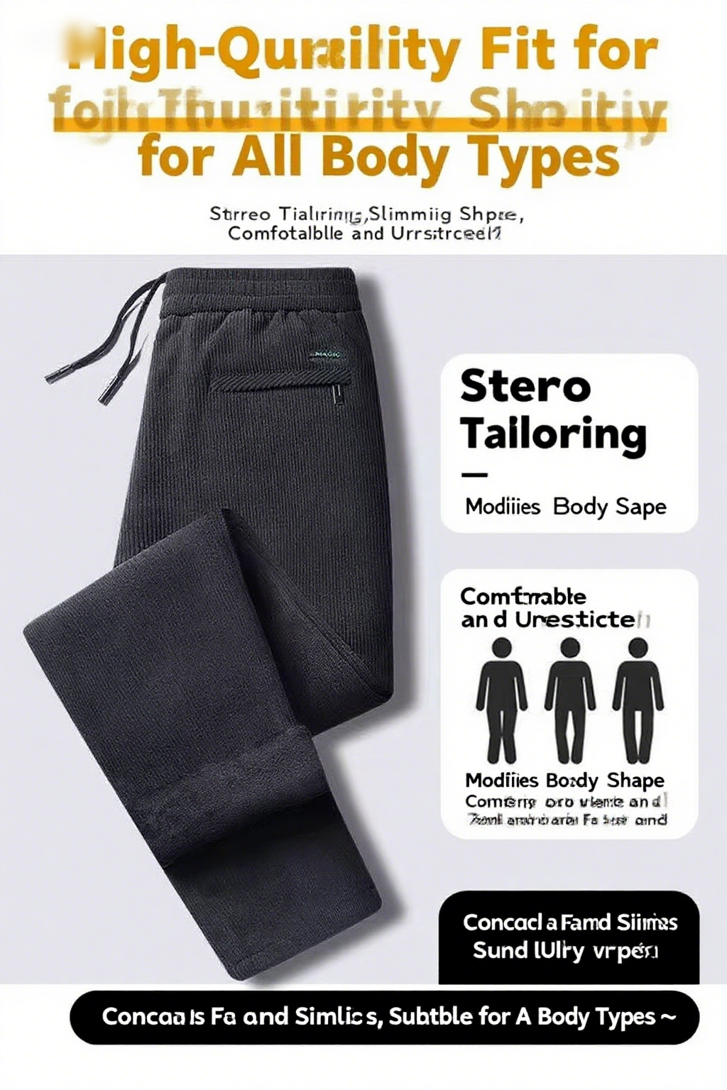 Black gray men's corduroy and  - đánh giá và giá Corduroy Pant Warm