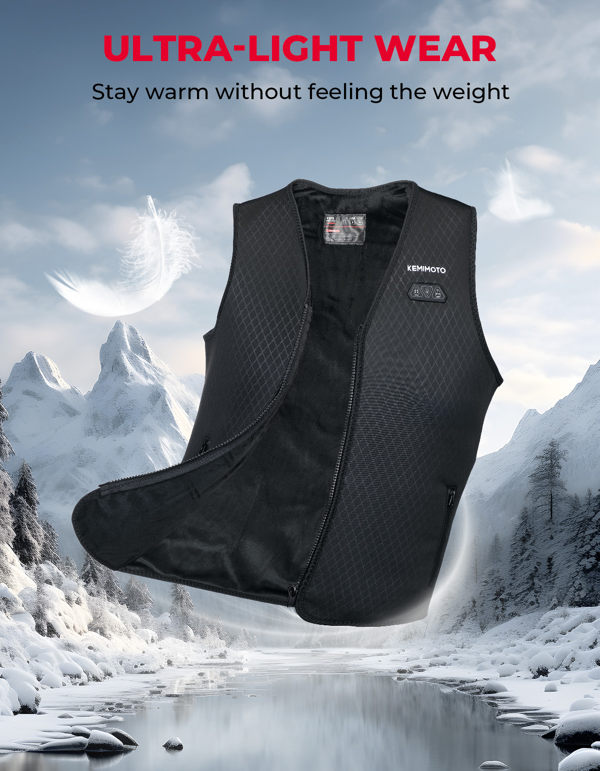 Lightweight Heated Vest USB Po - đánh giá và giá Heated Vest Battery