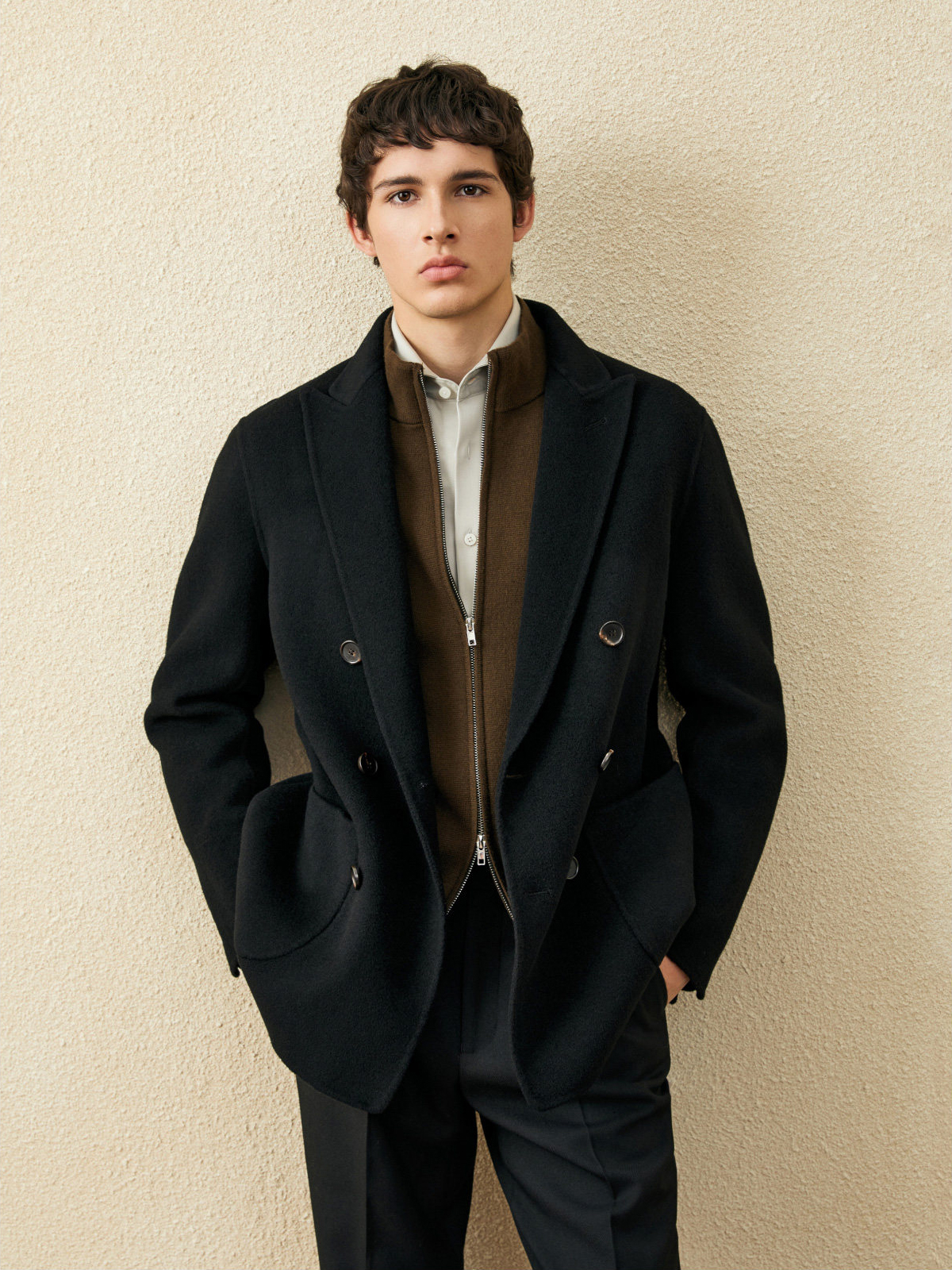 Men‘s 100% Wool Short Coat | B - đánh giá và giá Wool Coat Peacoat