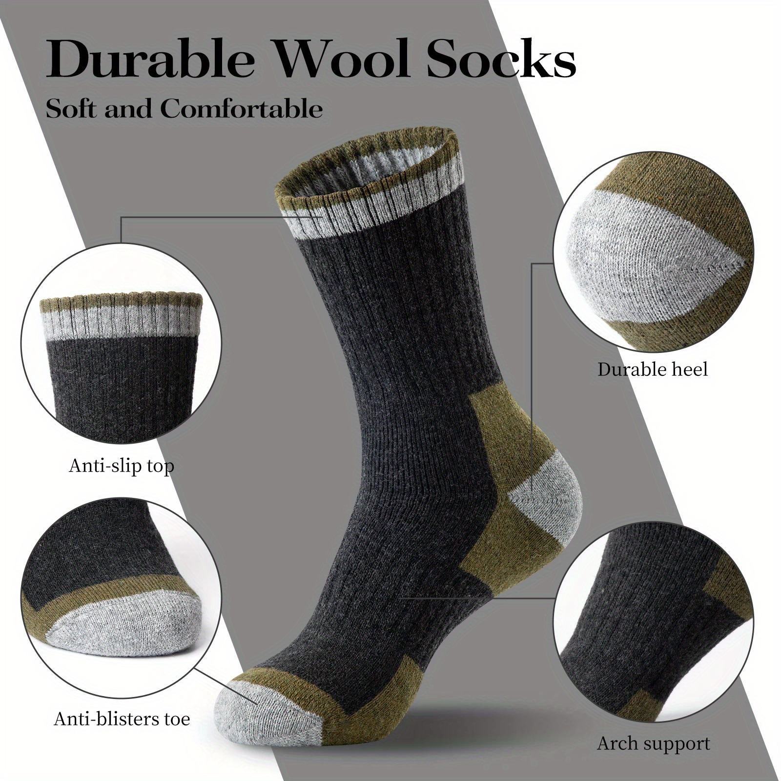 Winter Merino Wool Socks Thick - đánh giá và giá Thermal Sock Wool