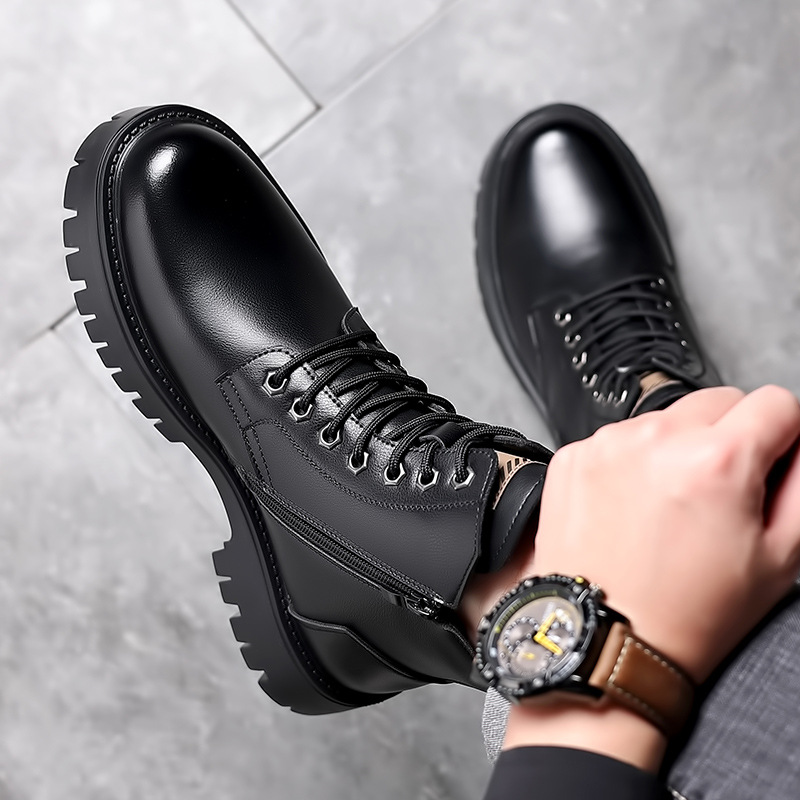 Men Classic Genuine Leather Bo - đánh giá và giá Waterproof Winter Boot