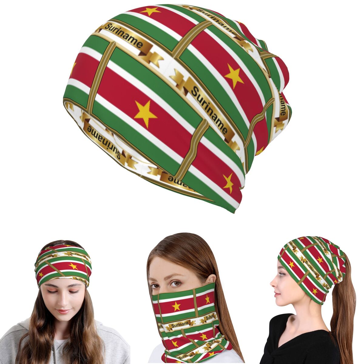 Suriname Flag Products (N) Ban - đánh giá và giá Knit Beanie Hat Warm