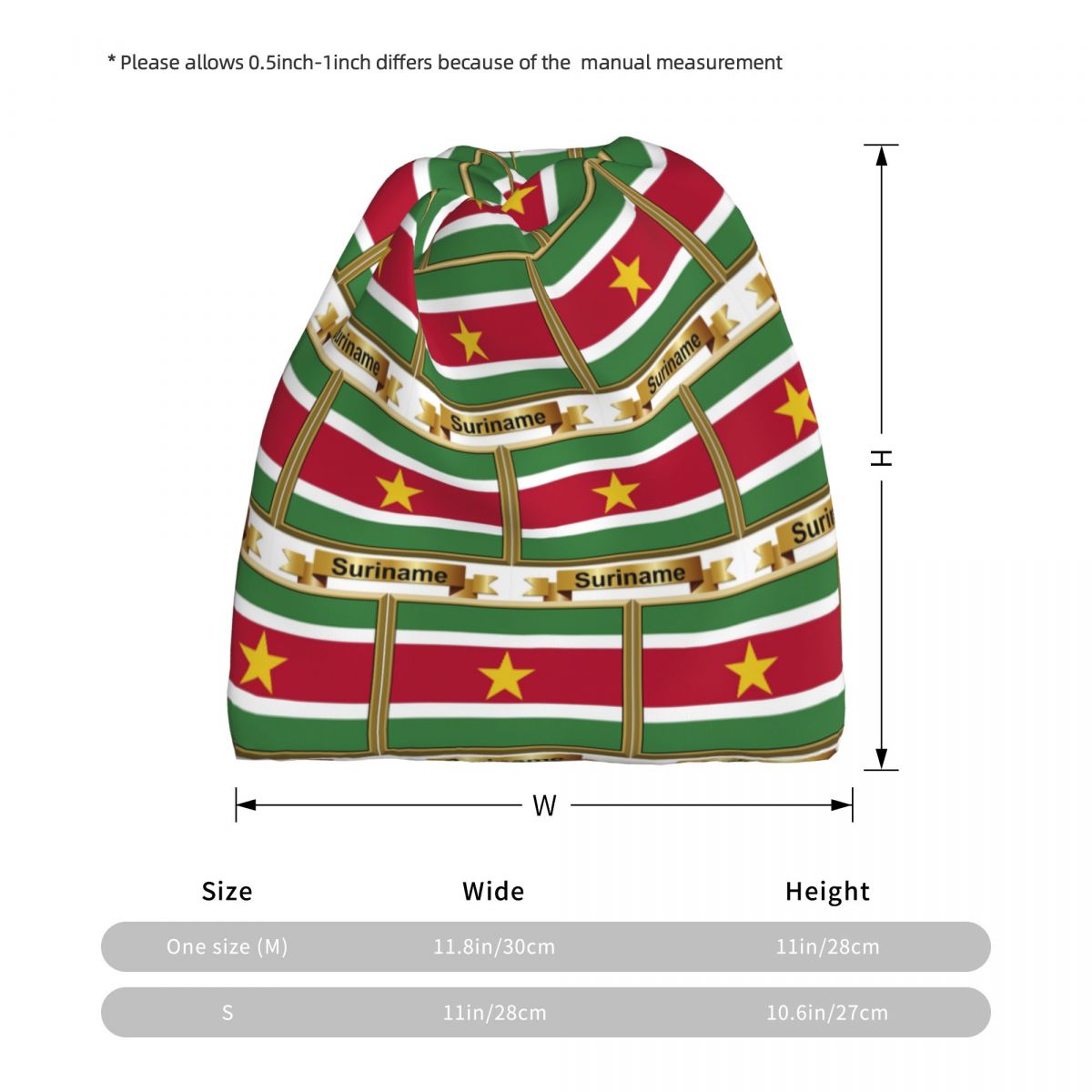 Suriname Flag Products (N) Ban - đánh giá và giá Knit Beanie Hat Warm