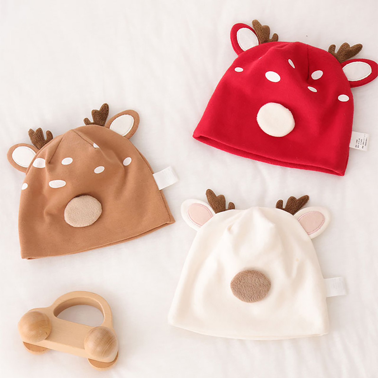 Cute Little Deer Baby Fetal Ha - đánh giá và giá Knit Beanie Hat Warm