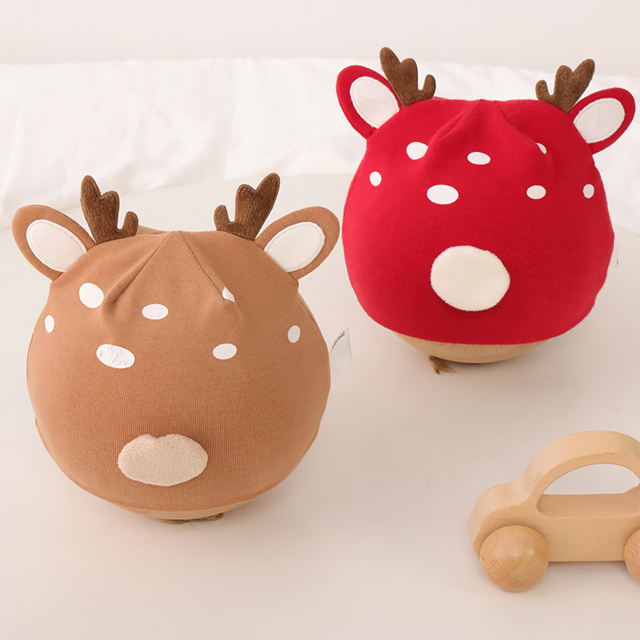 Cute Little Deer Baby Fetal Ha - đánh giá và giá Knit Beanie Hat Warm