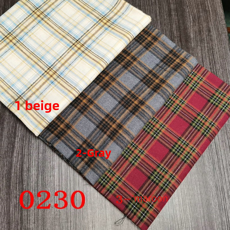 Twill Plaid Flannel Fabric By  - đánh giá và giá Flannel Shirt Lined