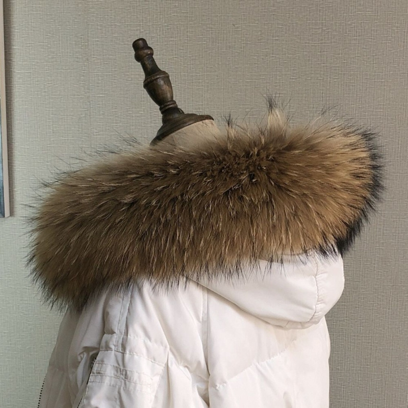 Real Fur Collar for Coat Parka - đánh giá và giá Shawl Wrap Winter