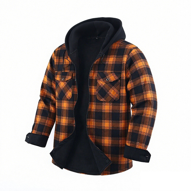 Áo sơ mi flannel dày lót lông  - đánh giá và giá Flannel Shirt Lined