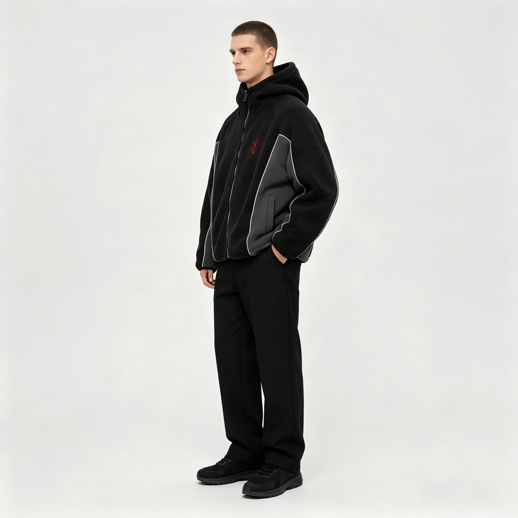 Unisex Color Block Sherpa Flee - đánh giá và giá Sherpa Hoodie Fleece