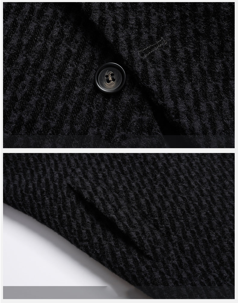 Long Coat Men Mens Wool Jacket - đánh giá và giá Wool Coat Peacoat