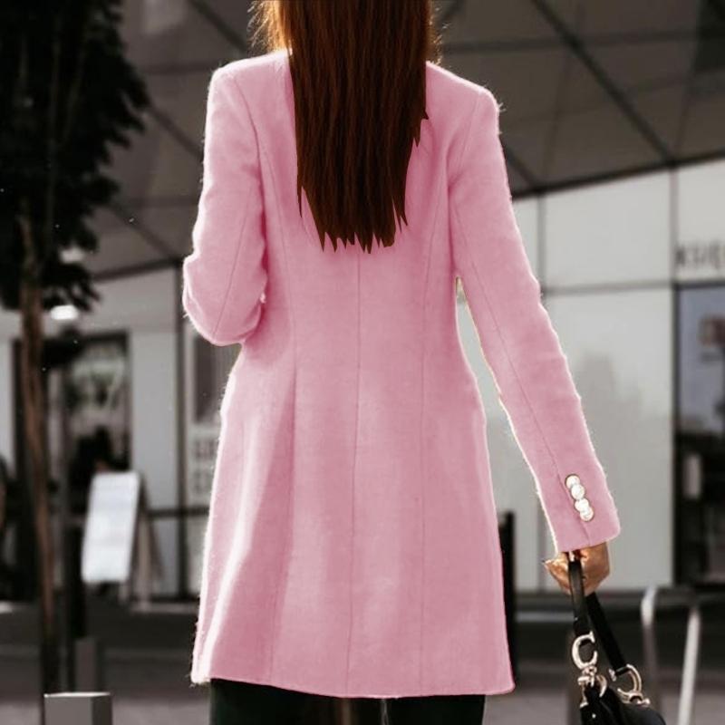 Áo khoác len nữ mùa thu đông Á - đánh giá và giá Wool Coat Peacoat