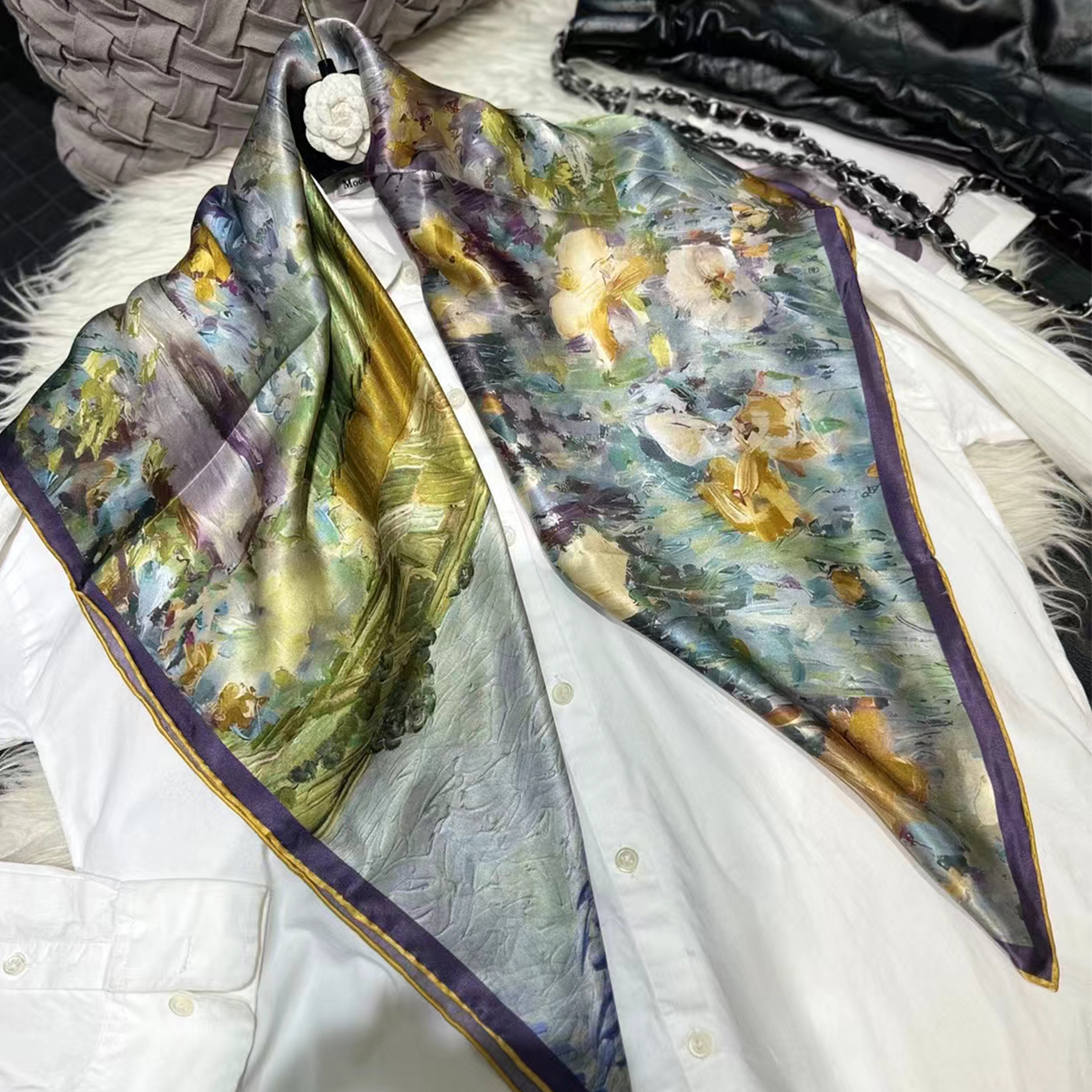 BYSIFA|Blue Green Ladies 100%  - đánh giá và giá Shawl Wrap Winter