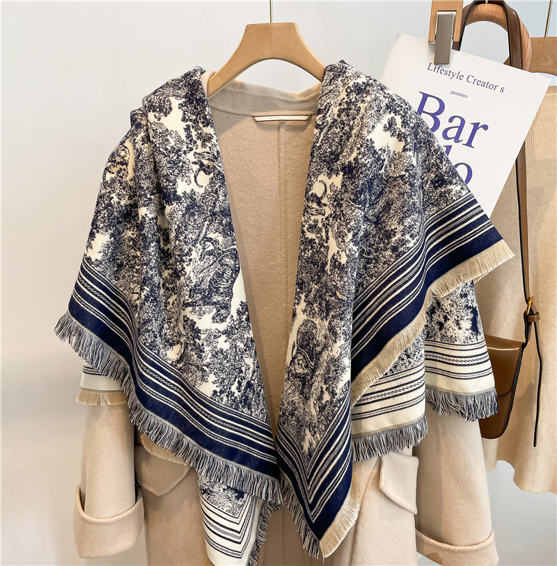 Luxury Scarf Women Cashmere Bl - đánh giá và giá Cashmere Pashmina Wrap