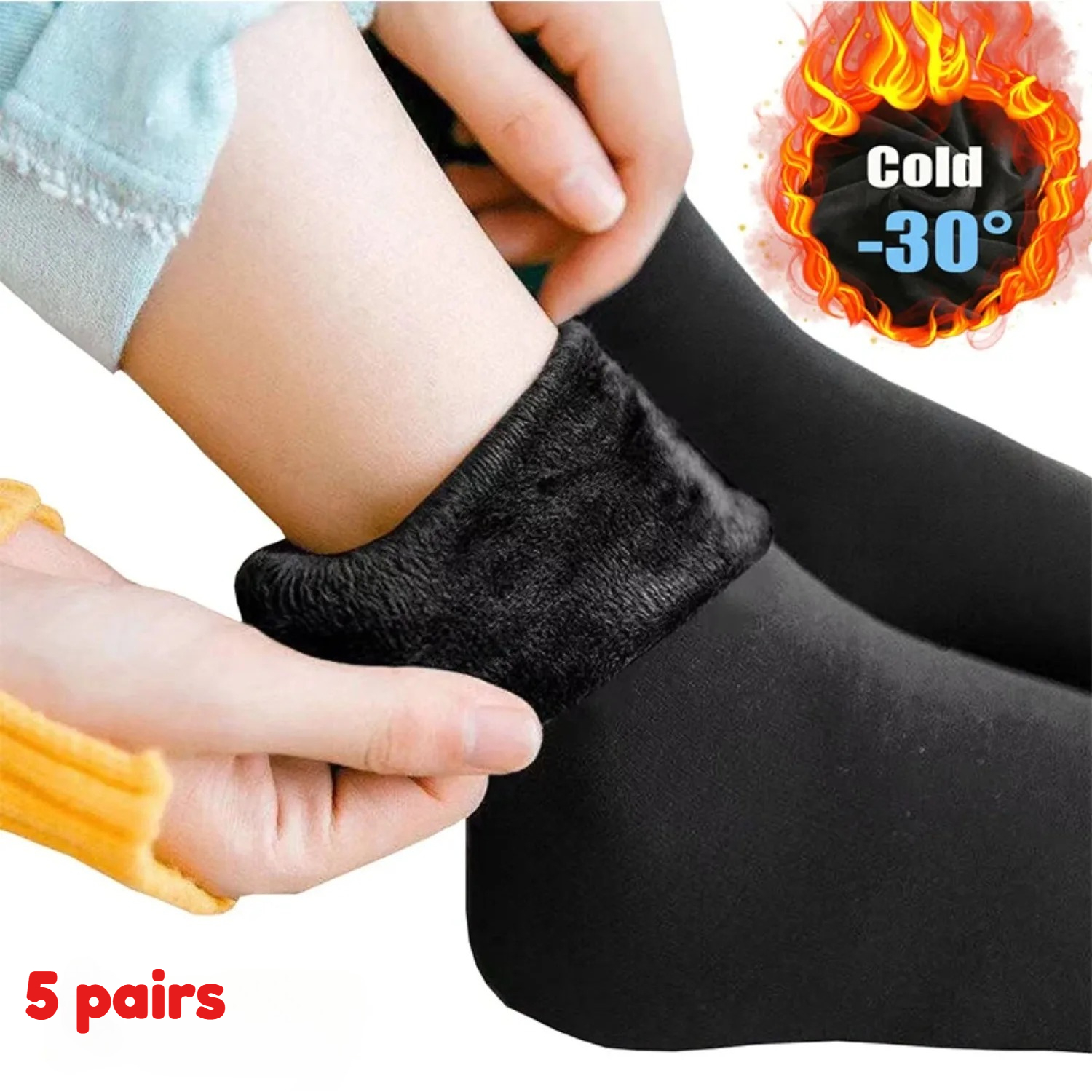 5Pairs/ Winter Warm Solid Wome - đánh giá và giá Thermal Sock Wool
