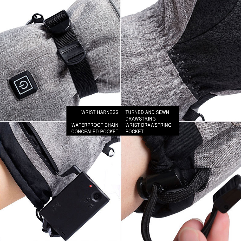 Electric Heated Gloves Men Wom - đánh giá và giá Touch Screen Gloves
